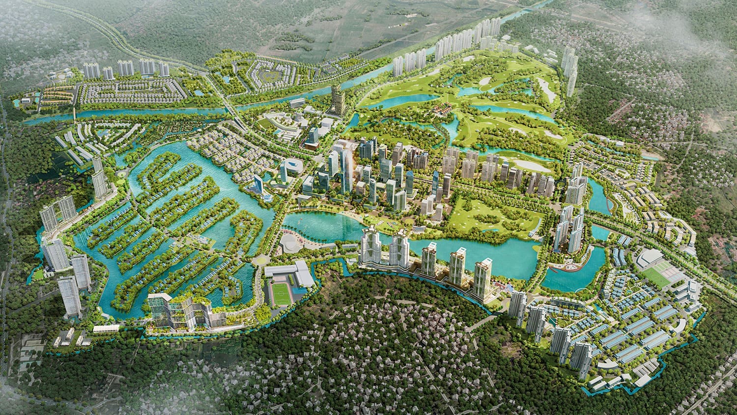 Quy Hoạch & Mặt bằng tổng thể Ecopark
